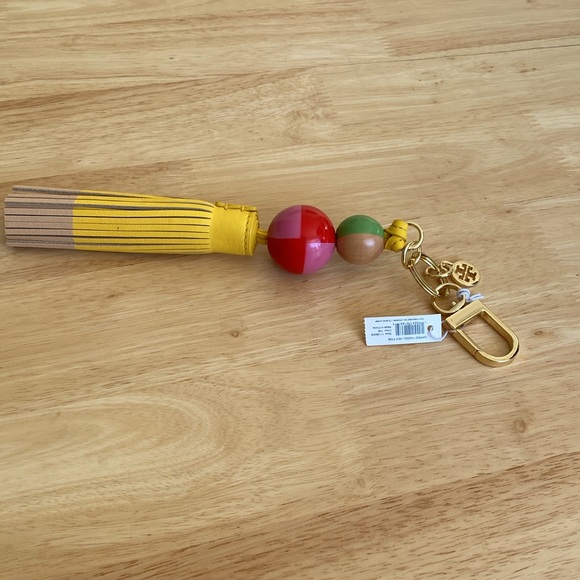 Tory Burch Dipped Tassel Key Fob NWT - Picture 4 of 8